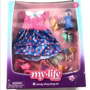 MY LIFE AS CANDY SHOP PLAY SET 22 PIECE SET